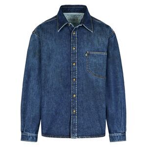Erl 'Jeans' Blue Denim Jacket Men